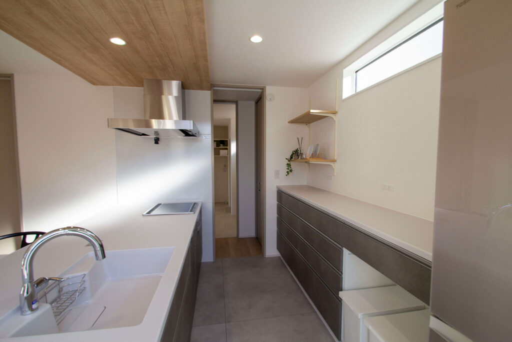 【早苗町】坪庭のある家